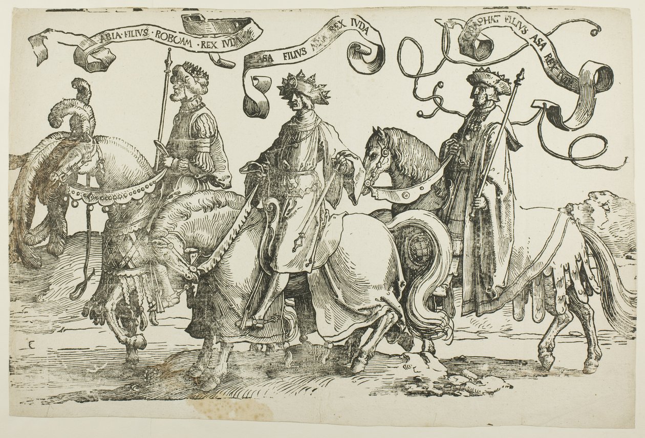 Abija, Asa, Josaphat, planche deux, de Les douze rois d