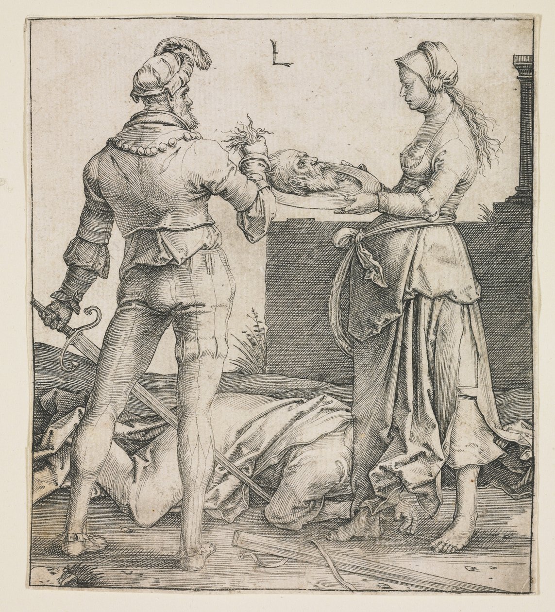 Décapitation de Saint Jean-Baptiste - Lucas van Leyden