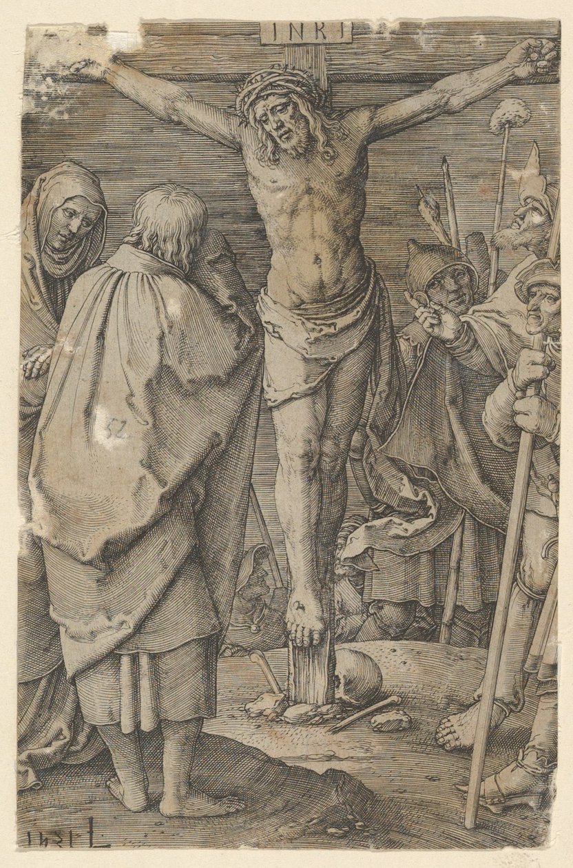 Crucifixion, de la série « La Passion » - Lucas van Leyden