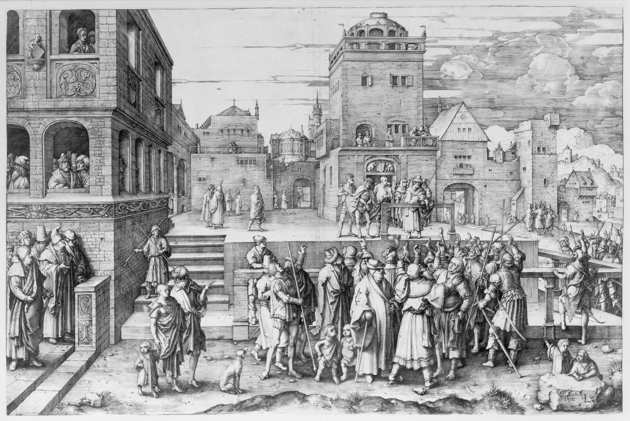Le Grand Ecce Homo - Lucas van Leyden