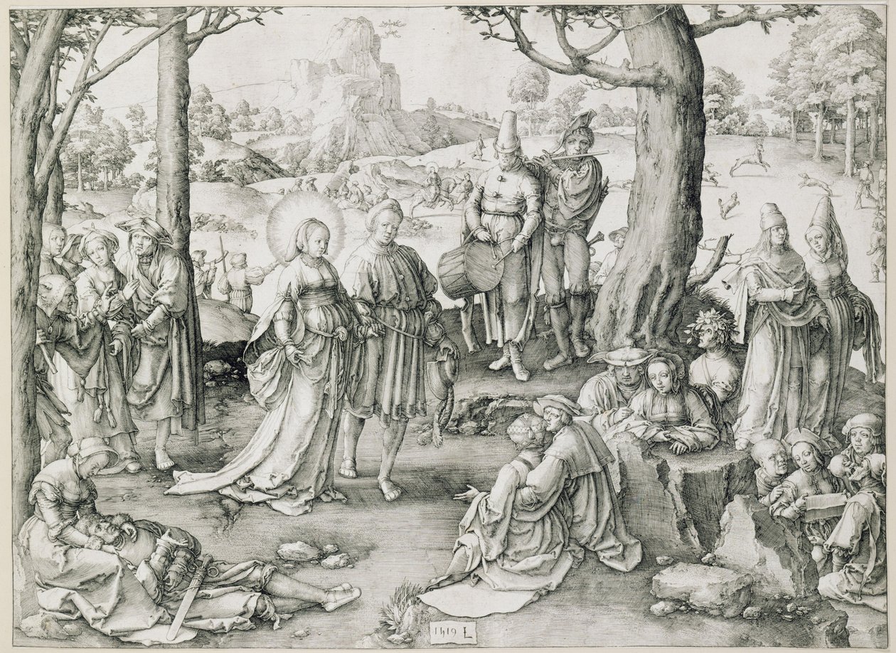 La danse de Marie-Madeleine - Lucas van Leyden