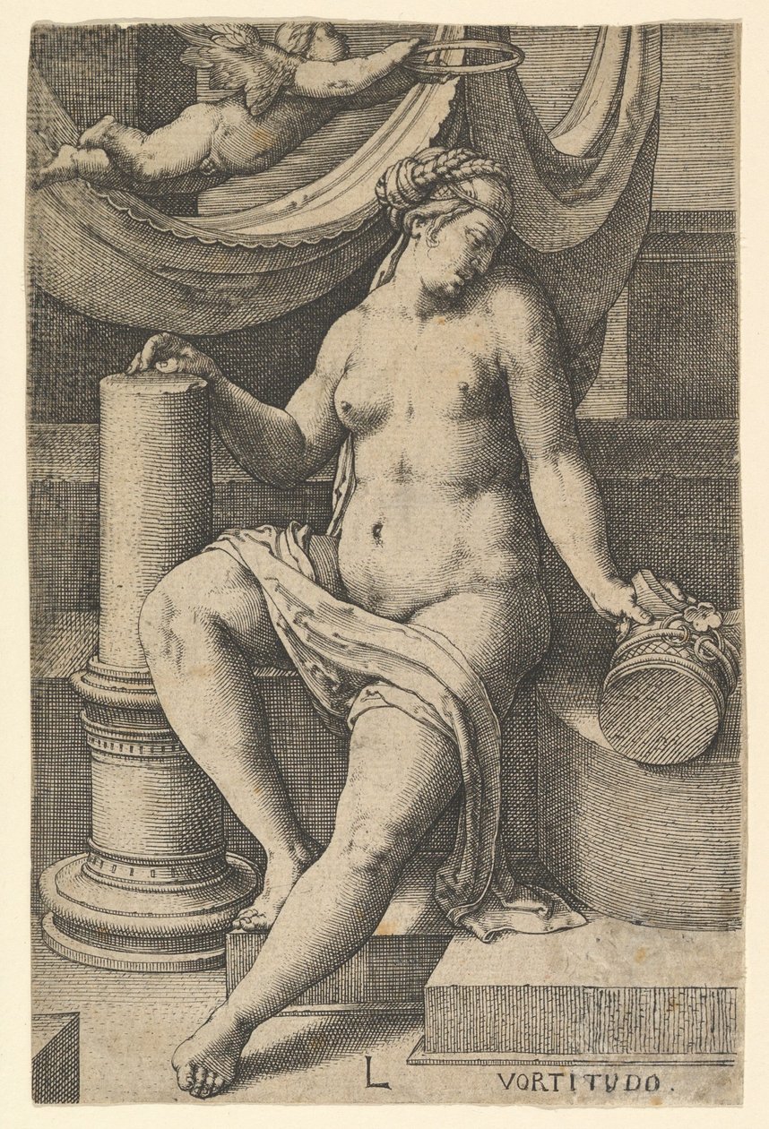 La Force, de la série Les Sept Vertus - Lucas van Leyden