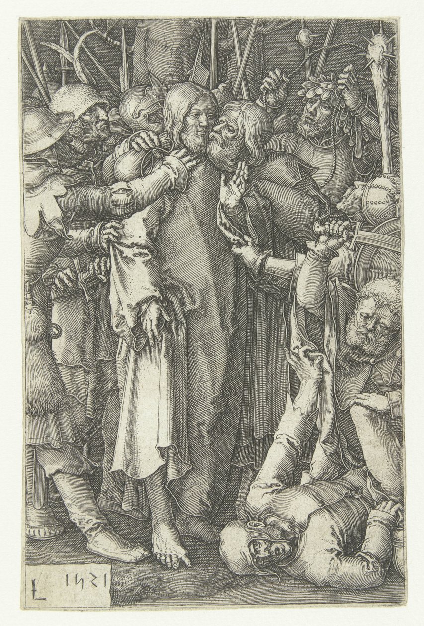 Arrestation du Christ - Lucas van Leyden