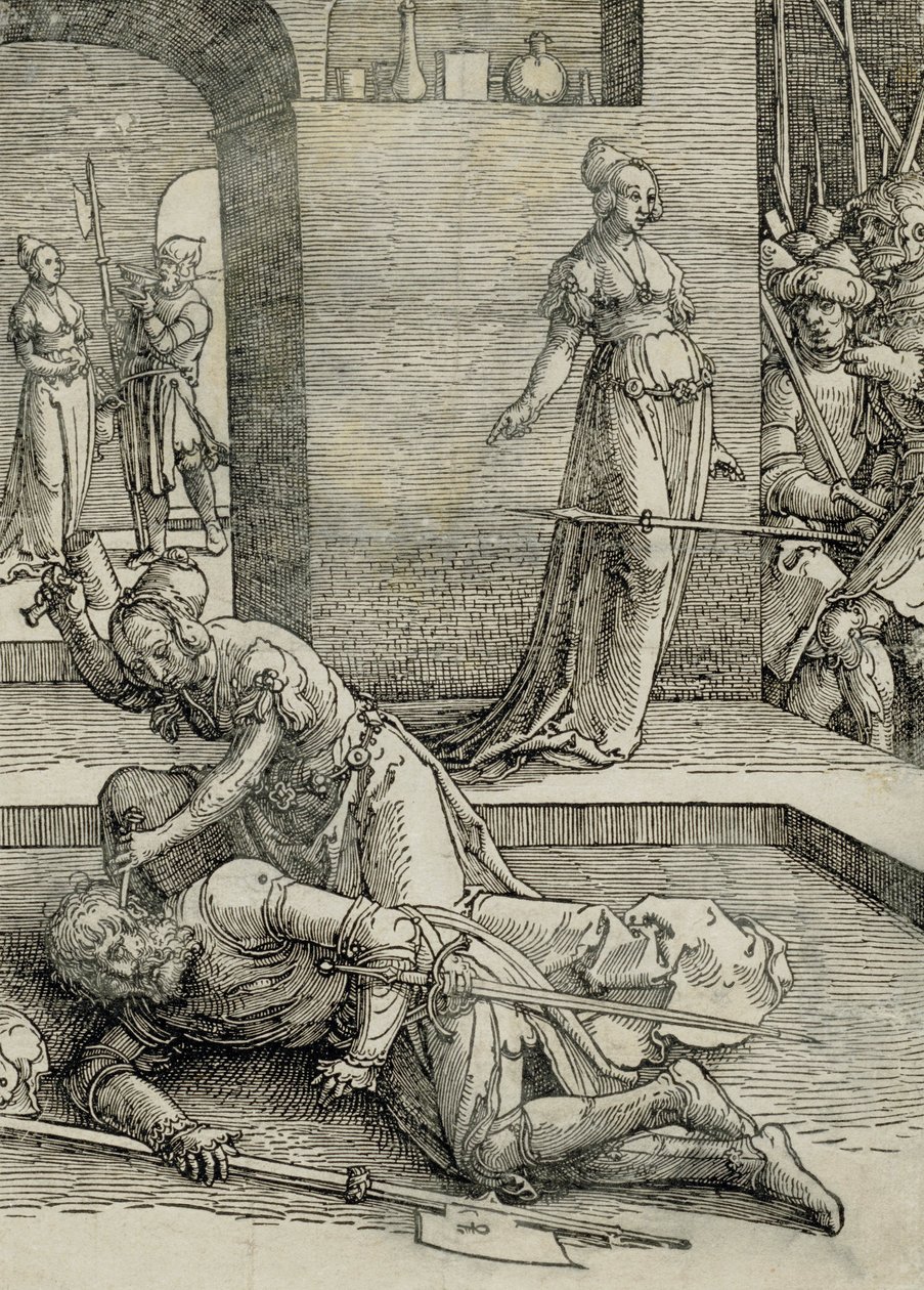 Jaël tue Sisera, 1515-19 - Lucas van Leyden
