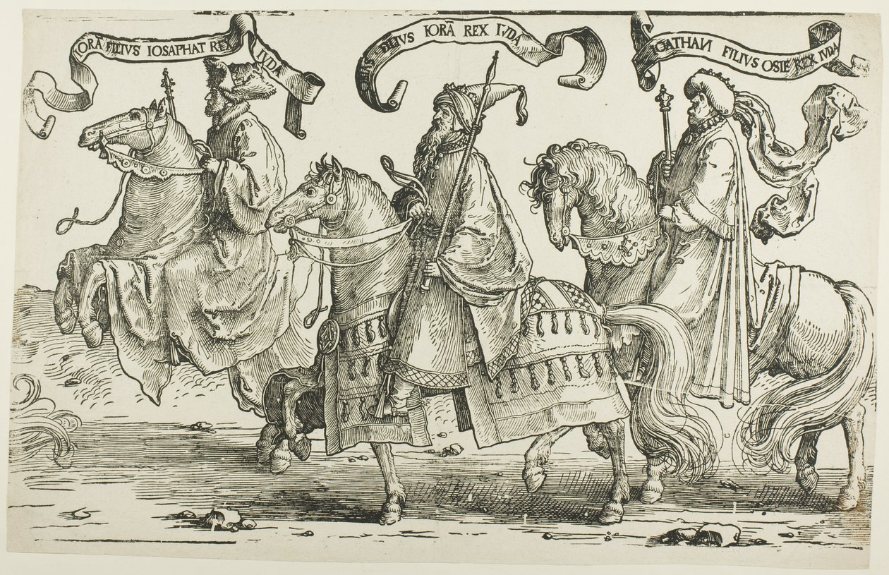 Joram, Ozias, Jotham, planche trois, des Douze Rois d