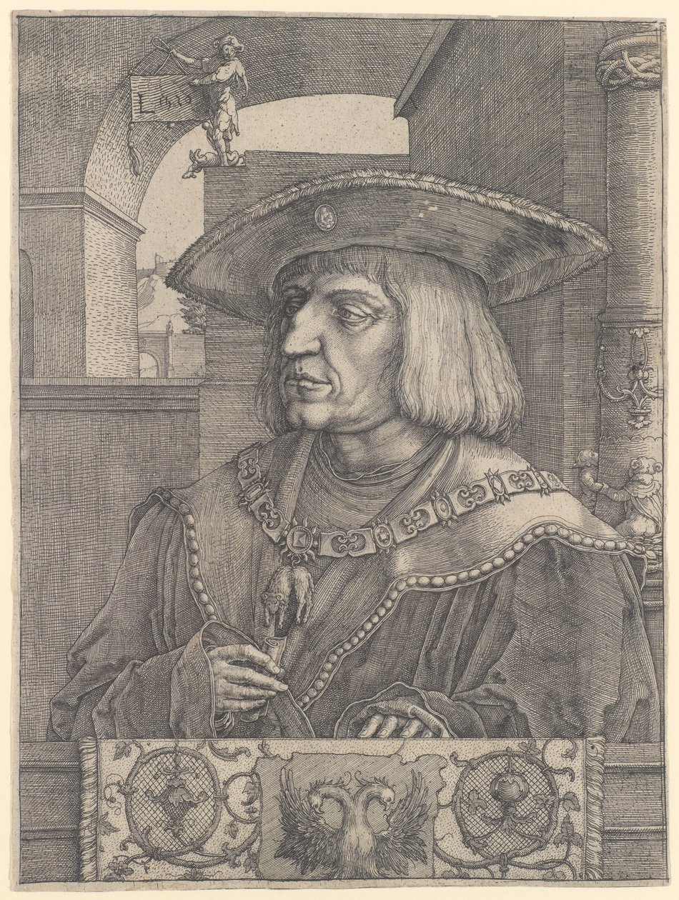 Maximilien Ier - Lucas van Leyden