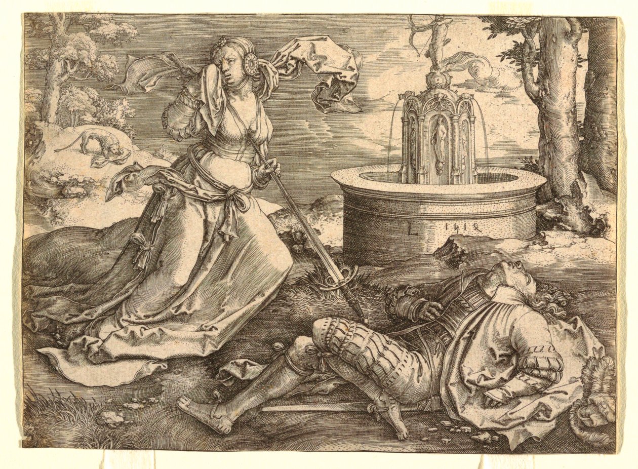 Pyrame et Thisbé - Lucas van Leyden