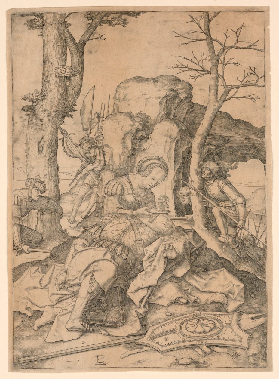 Samson et Dalila - Lucas van Leyden