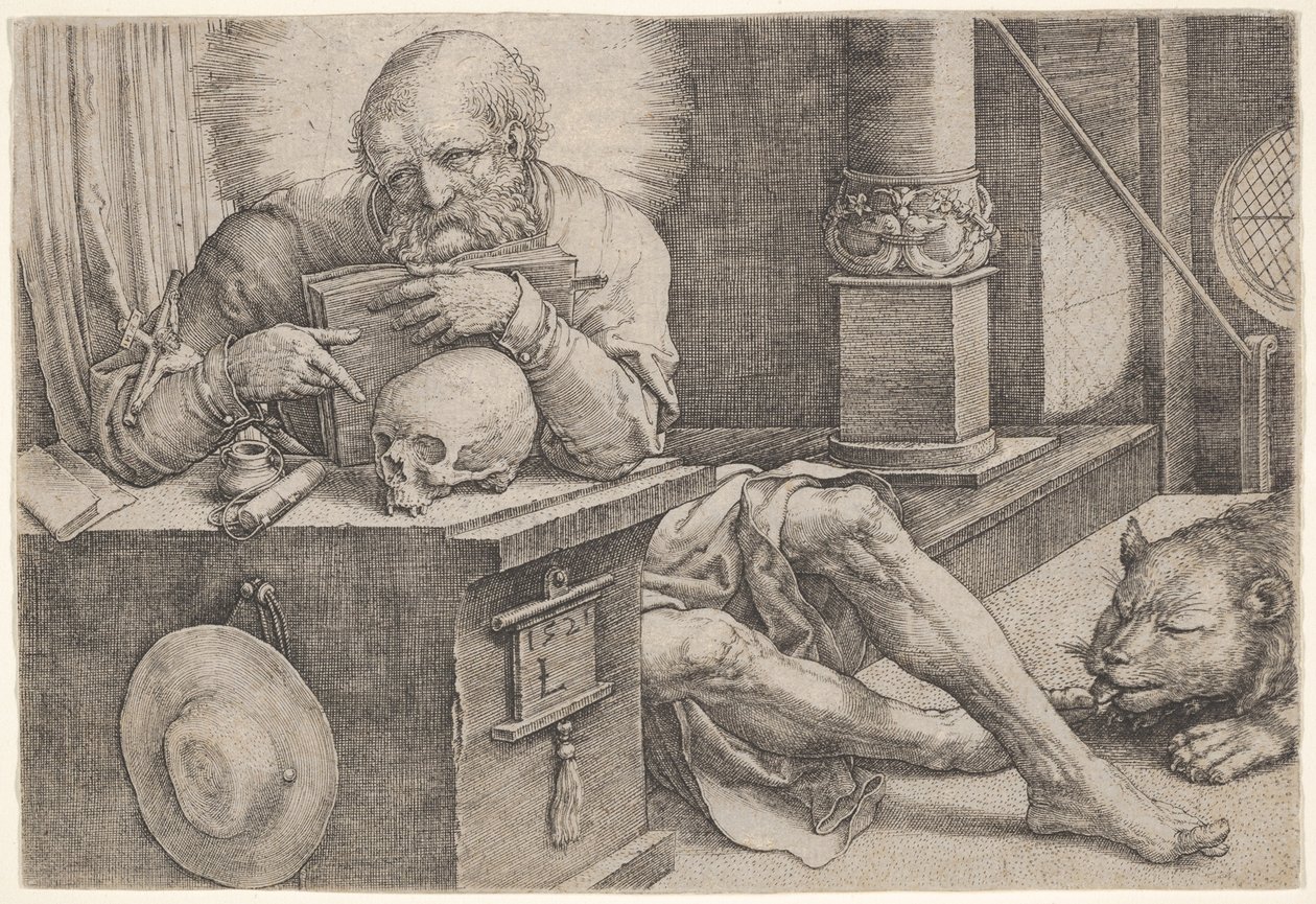 Saint Jérôme - Lucas van Leyden