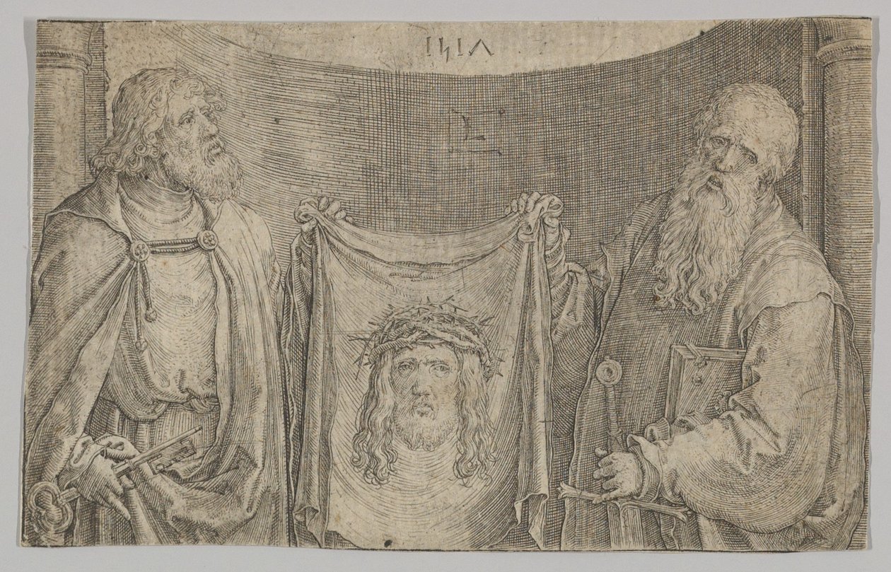 Saints Pierre et Paul avec le Vernicle - Lucas van Leyden