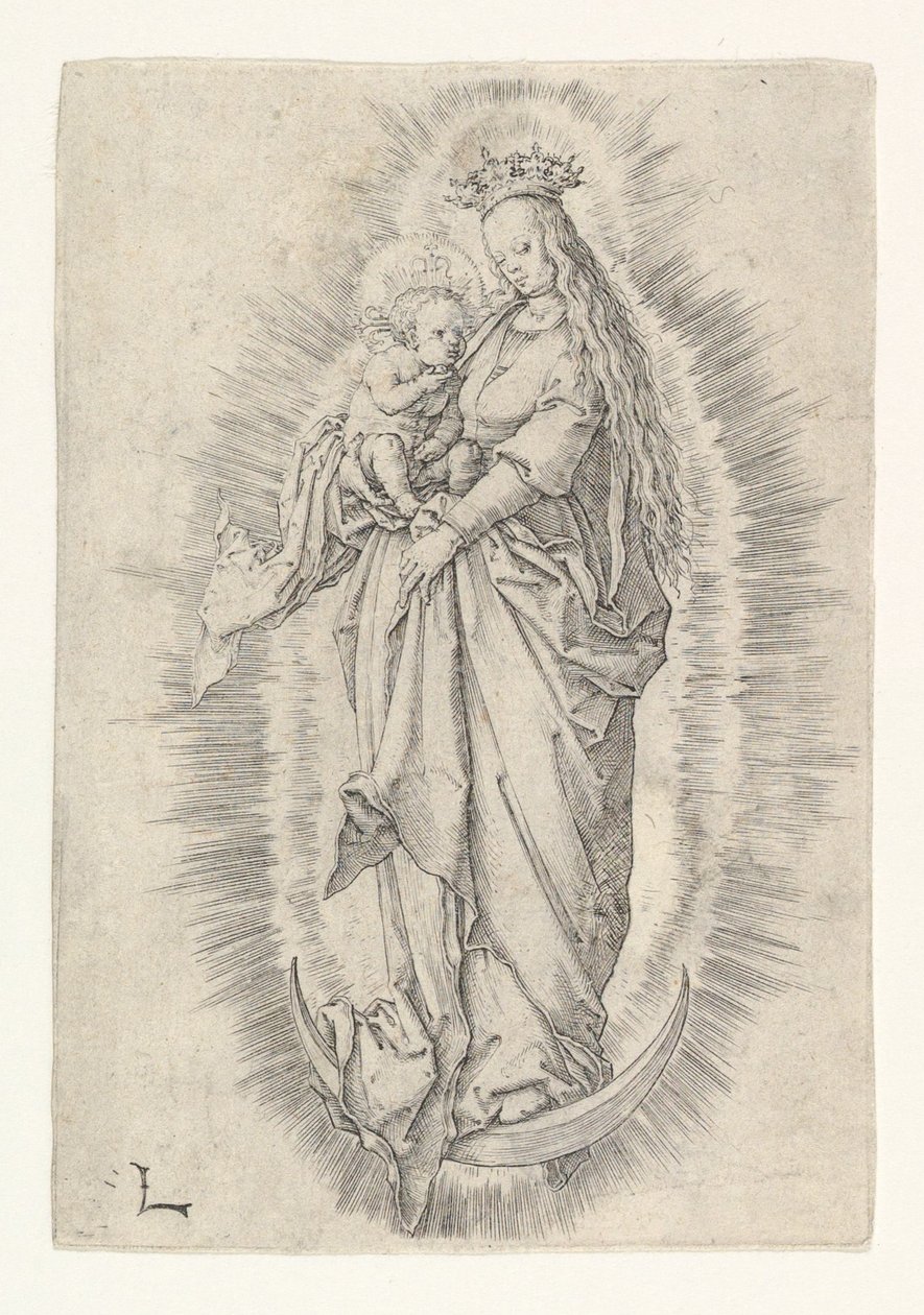 La Vierge couronnée avec l