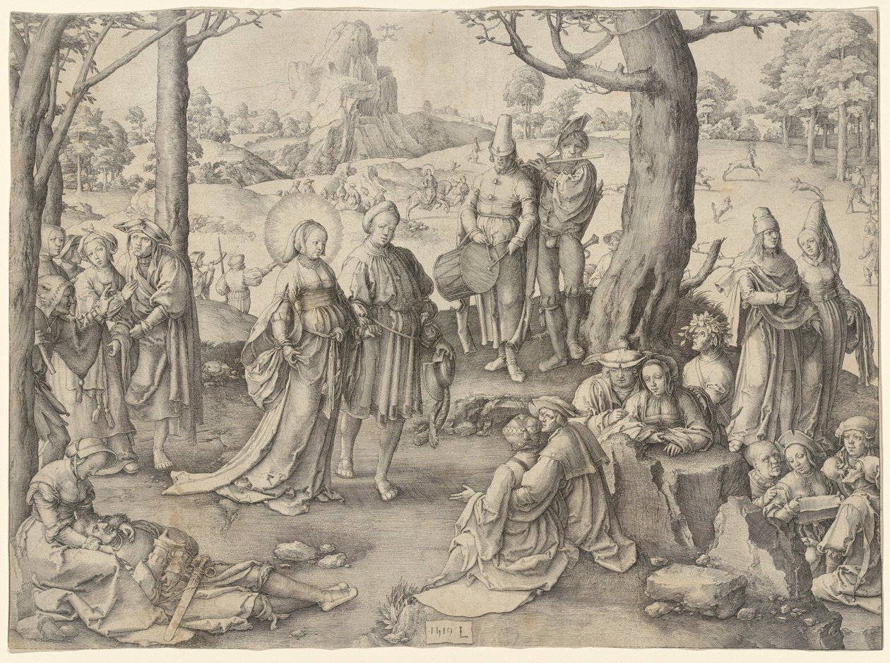 La Danse de Sainte Marie-Madeleine - Lucas van Leyden