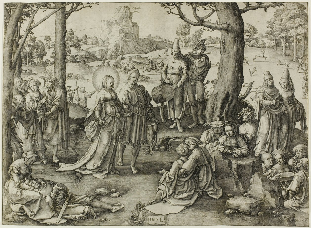 La danse de Sainte Marie-Madeleine - Lucas van Leyden