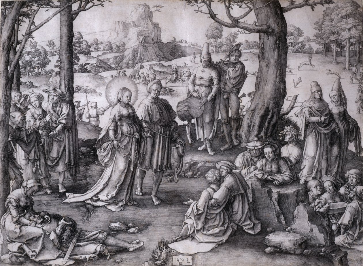 La danse de Sainte Marie-Madeleine - Lucas van Leyden