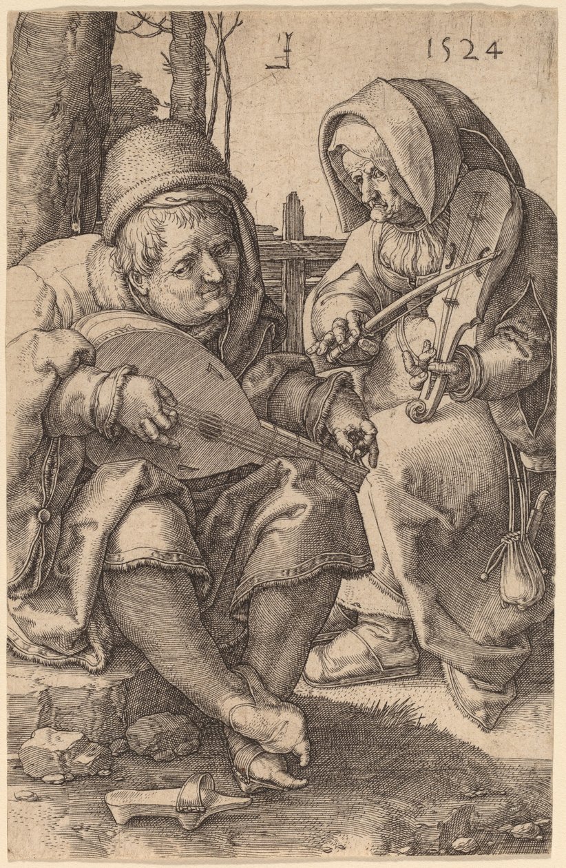 Les musiciens - Lucas van Leyden