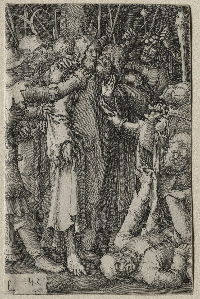 La Passion : La capture de Jésus, 1521 - Lucas van Leyden