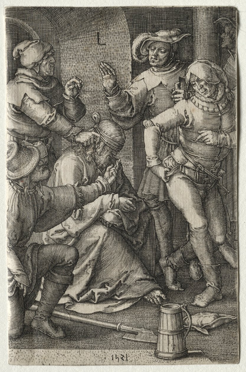 La Passion : La Dérision du Christ, 1521 - Lucas van Leyden