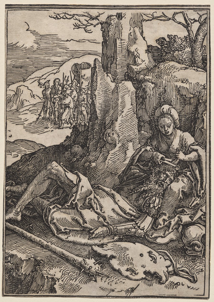 Le Pouvoir des Femmes : Samson et Dalila - Lucas van Leyden