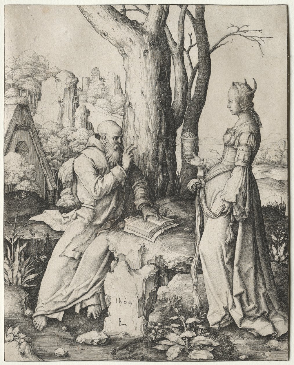 La Tentation de Saint Antoine - Lucas van Leyden