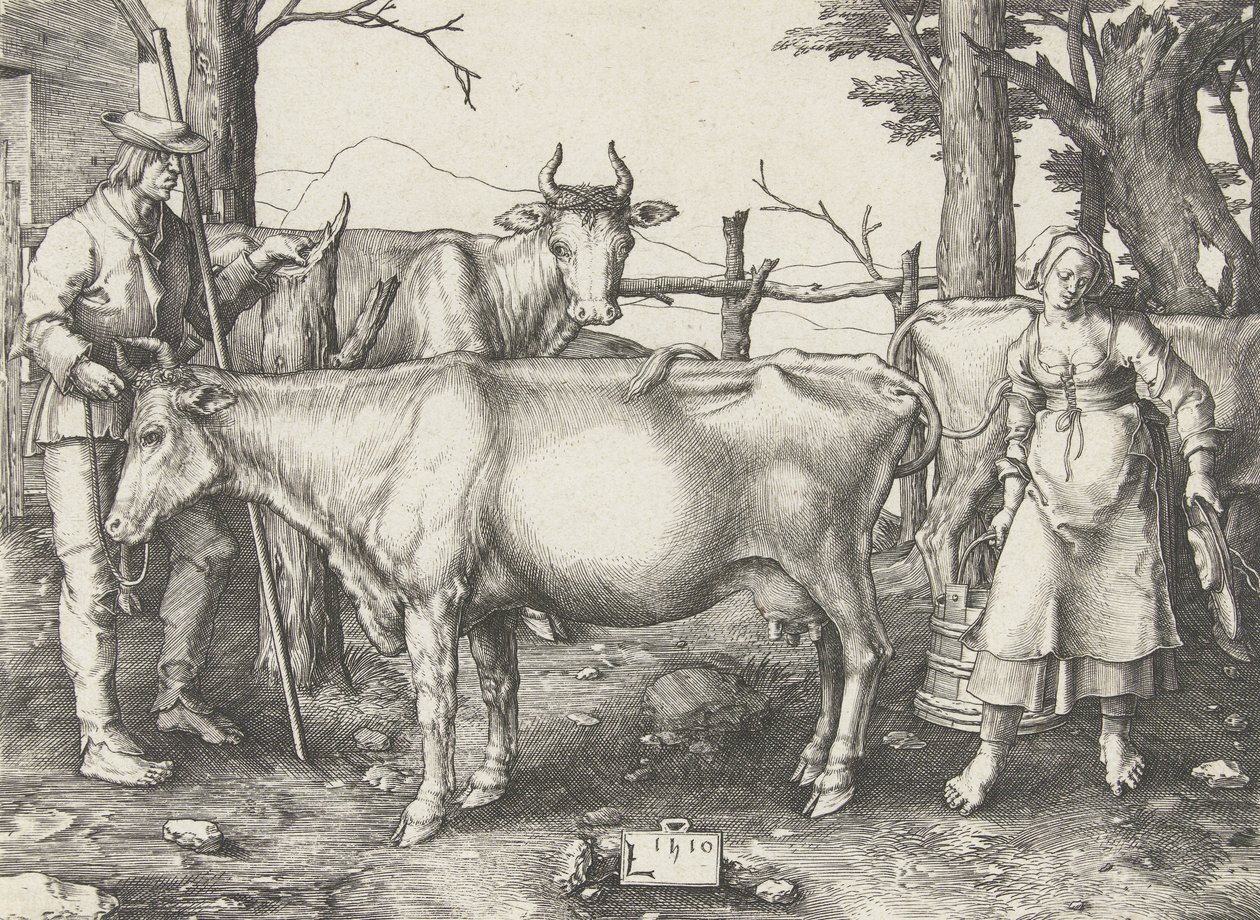 La Laitière - Lucas van Leyden