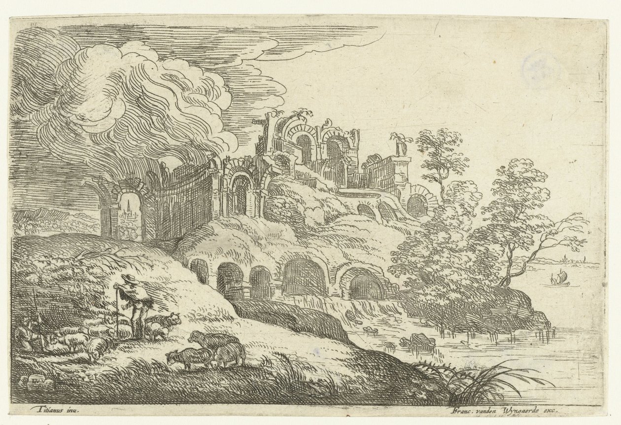 Ruines près d