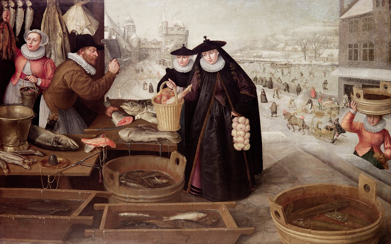 Hiver, 1595 - Lucas van Valckenborch