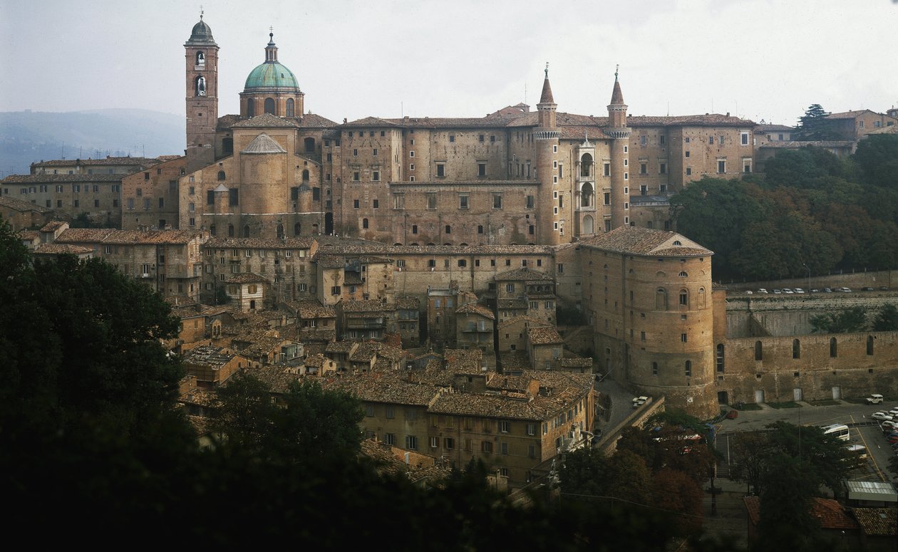 Vue du palais ducal d