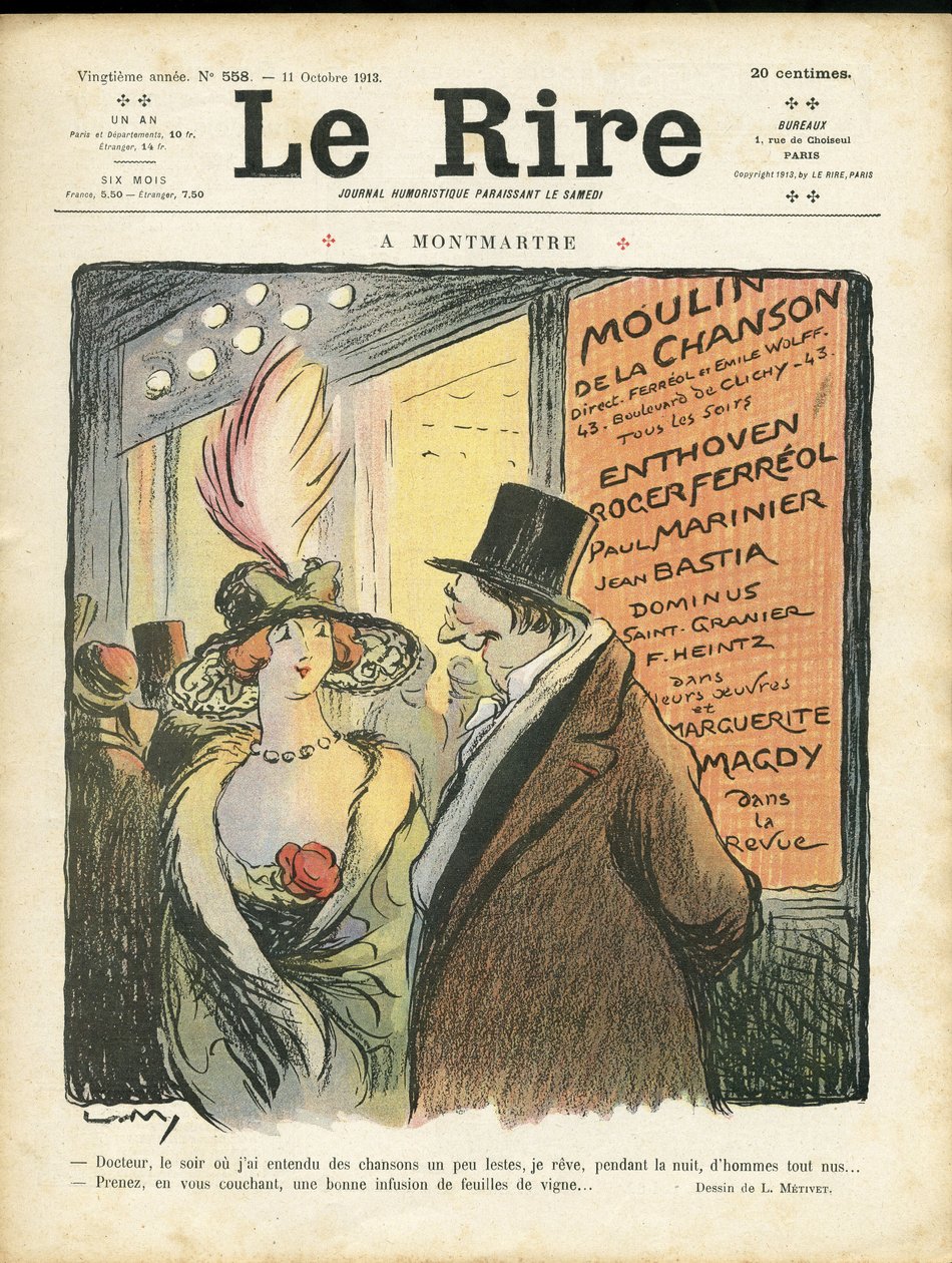 Couverture de Le Rire - Lucien Metivet