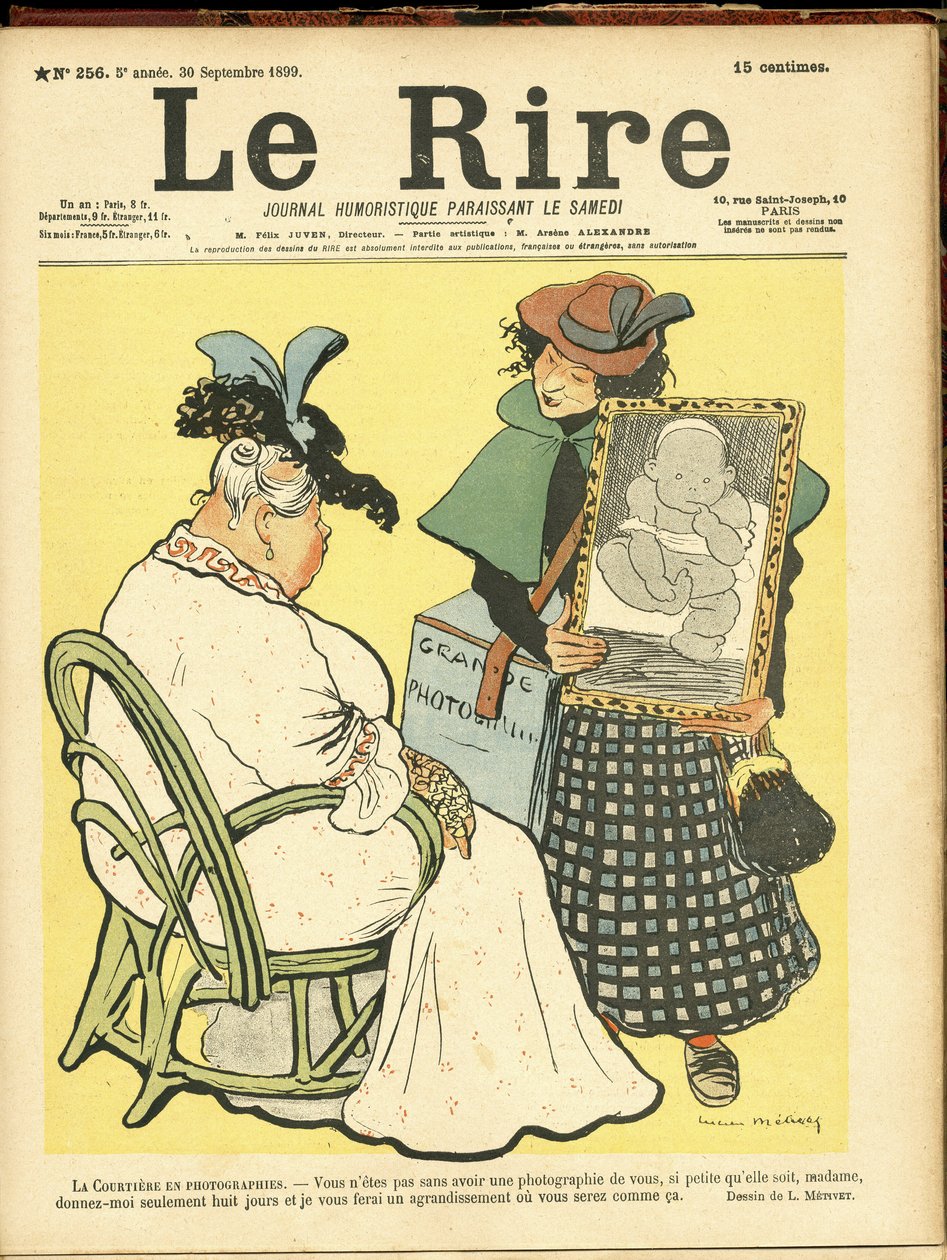 Couverture de "Le Rire" - Lucien Metivet