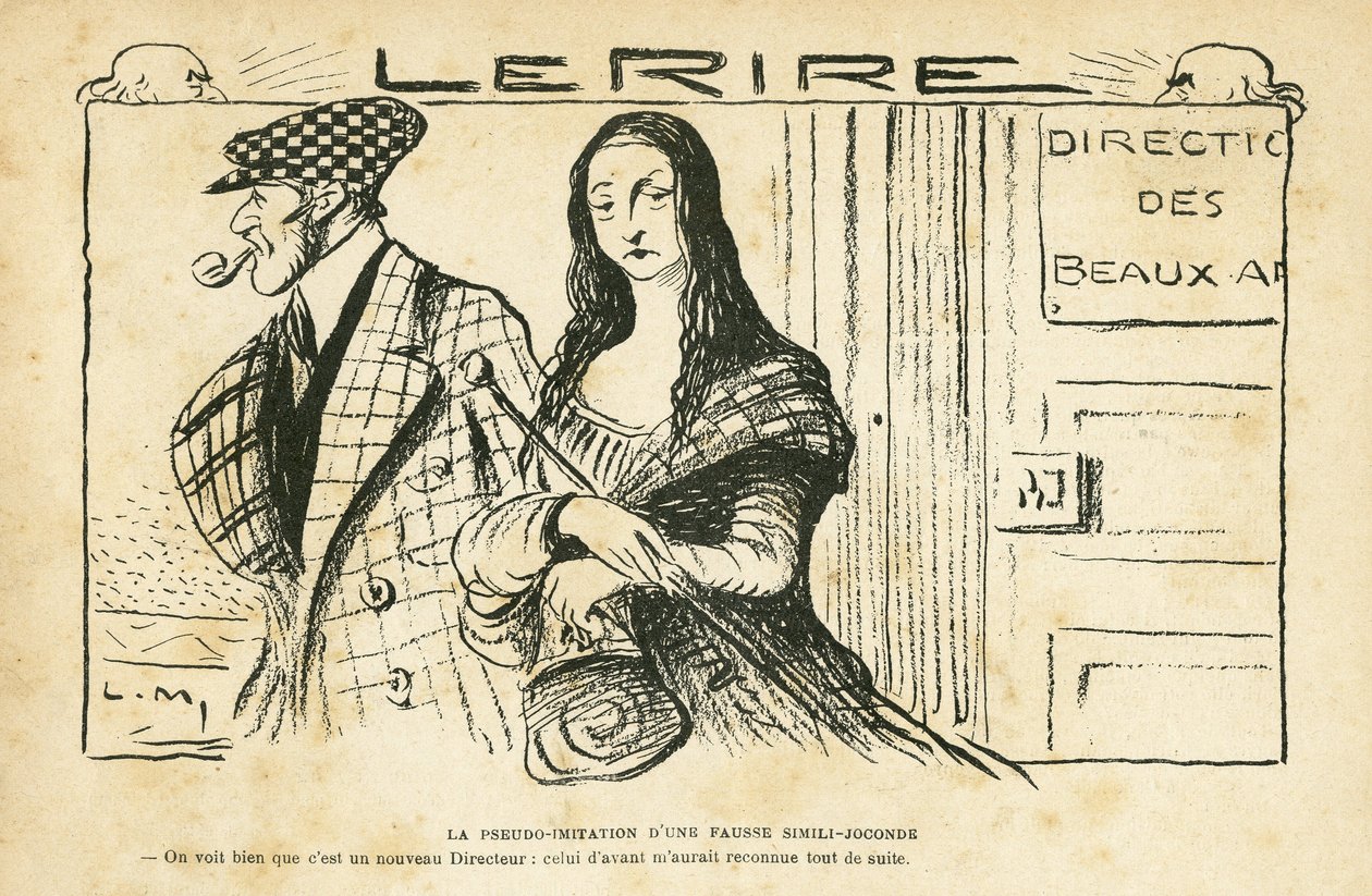 Illustration dans Le Rire - Lucien Metivet