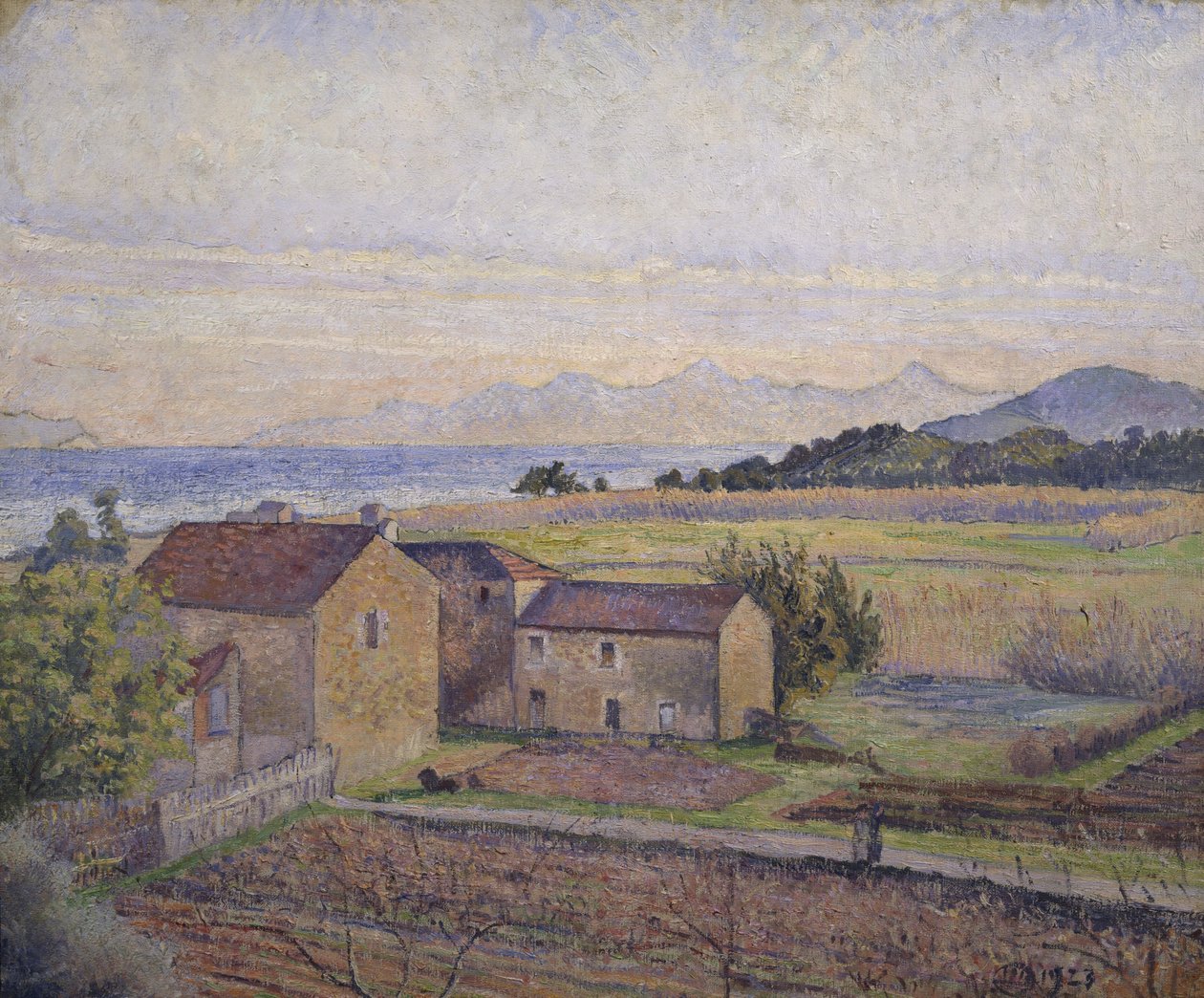 Rade de Bormes - Lucien Pissarro