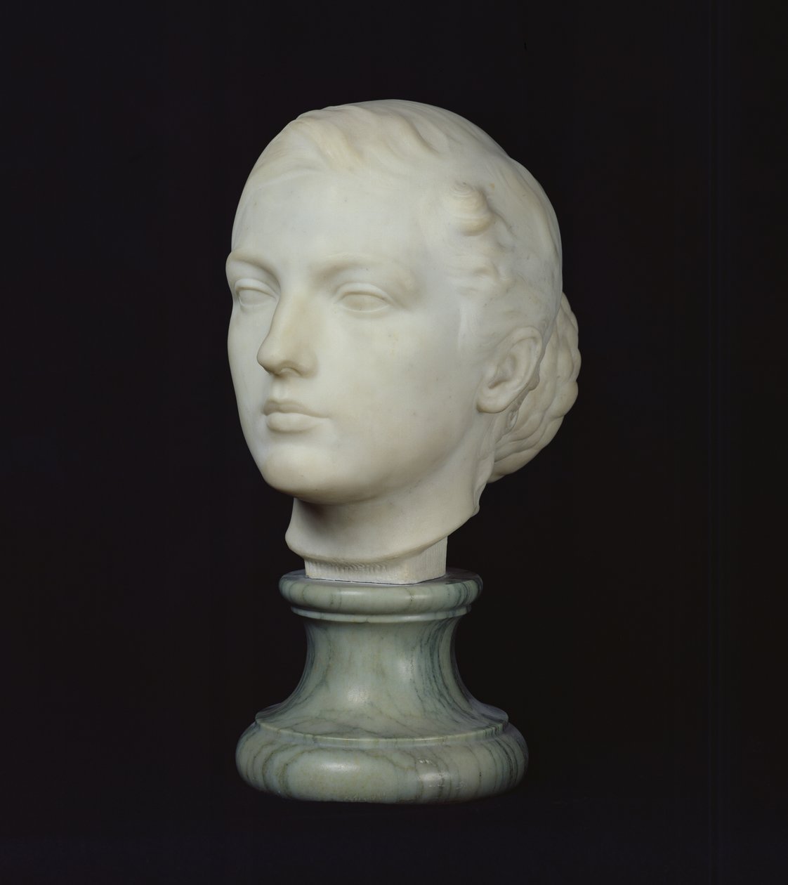 Tête de Jane Poupelet (1878-1932) 1897 - Lucien Schnegg