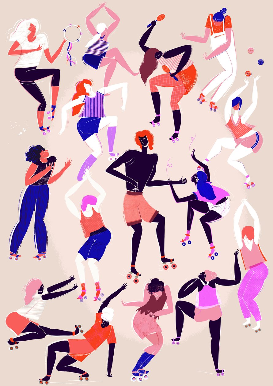 Roller Disco, 2015 (numérique) - Lucy Banaji
