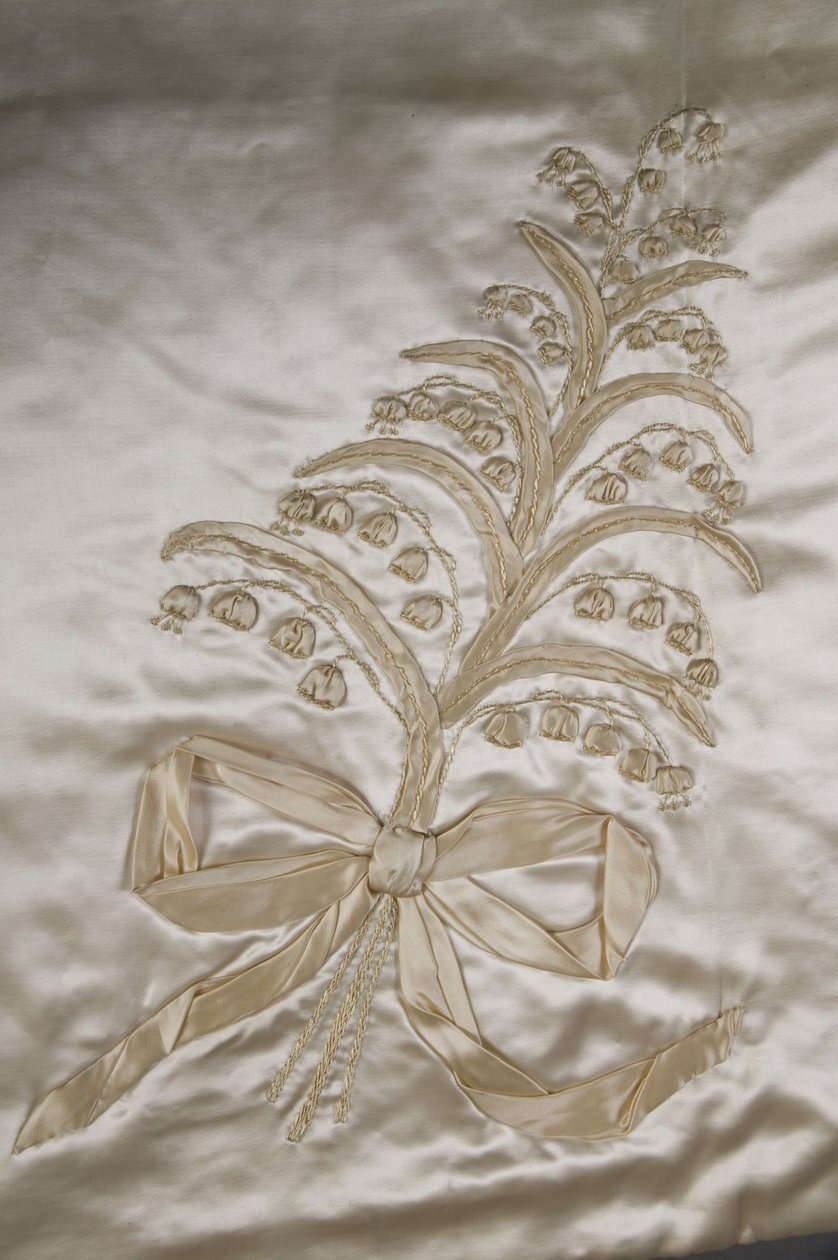 Robe de mariée (détail) - Lucy Christiana Lady Duff Gordon