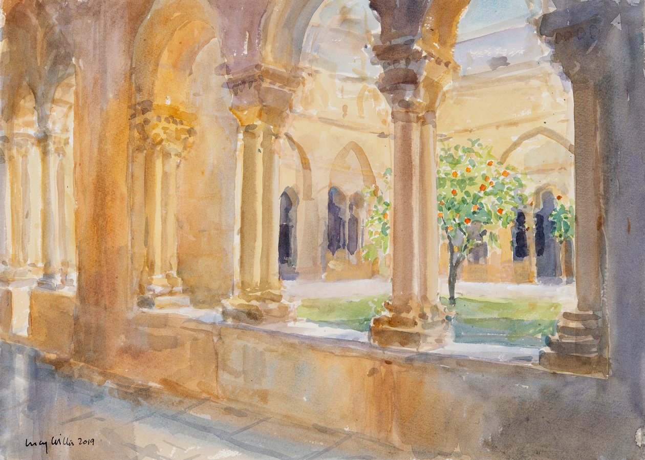 Le Cloître de Sainte-Catherine, Bethléem, Israël, 2019 - Lucy Willis