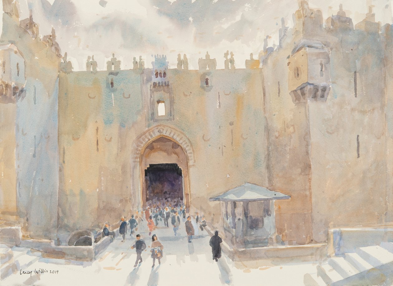 La porte de Damas, Jérusalem - Lucy Willis