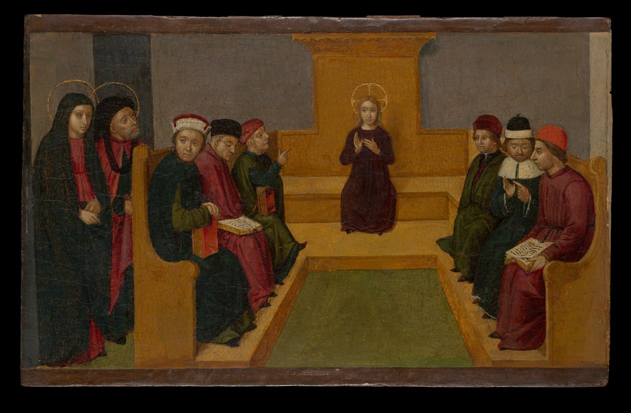 Le Christ parmi les docteurs - Ludovico Brea