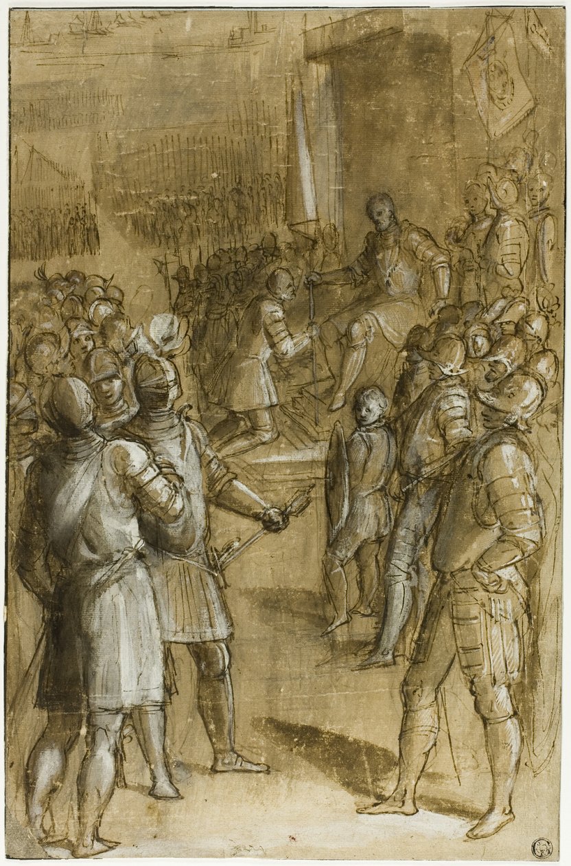 Étude sur la réorganisation des troupes toscanes par Cosimo Ier - Ludovico Buti