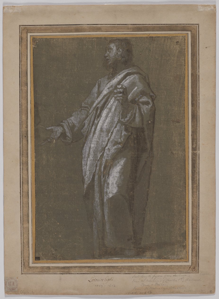 Figure masculine debout, vers 1610-1613 - Ludovico Cardi Cigoli
