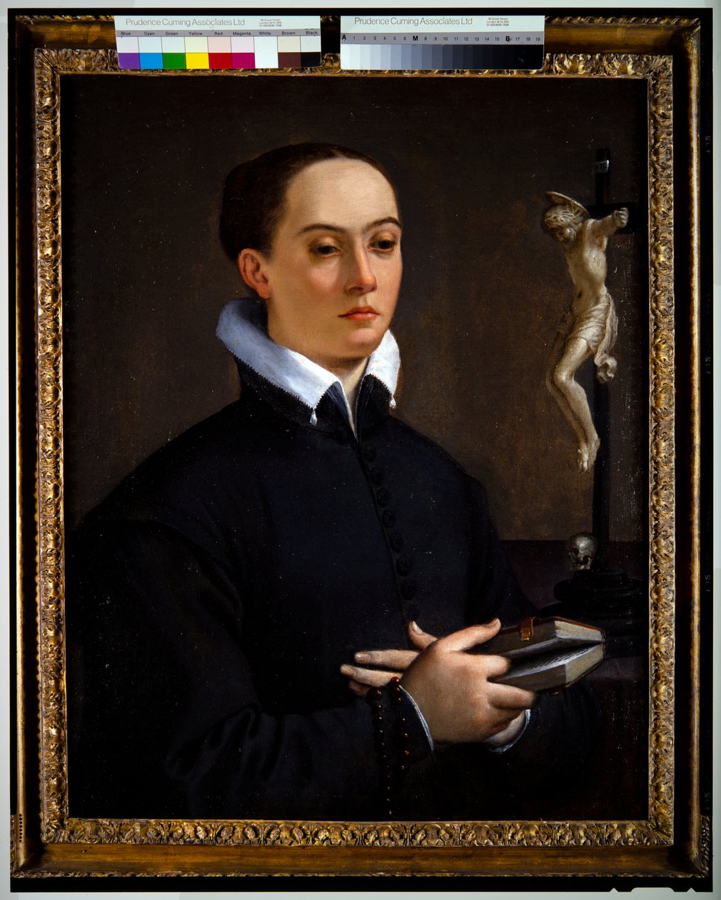 Dame avec crucifix - Ludovico Carracci