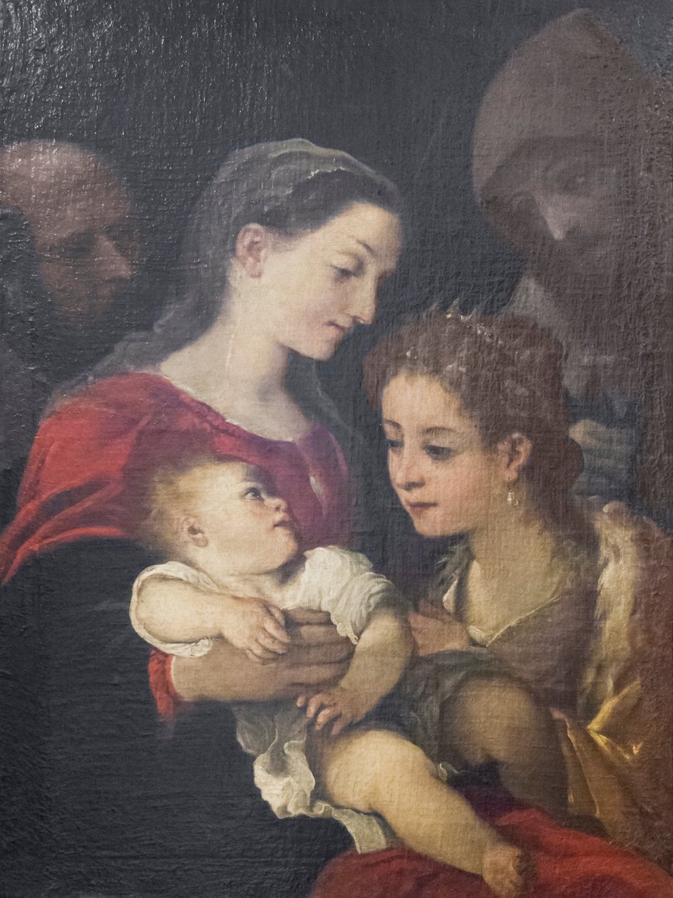 La Sainte Famille avec les saints François et Catherine d
