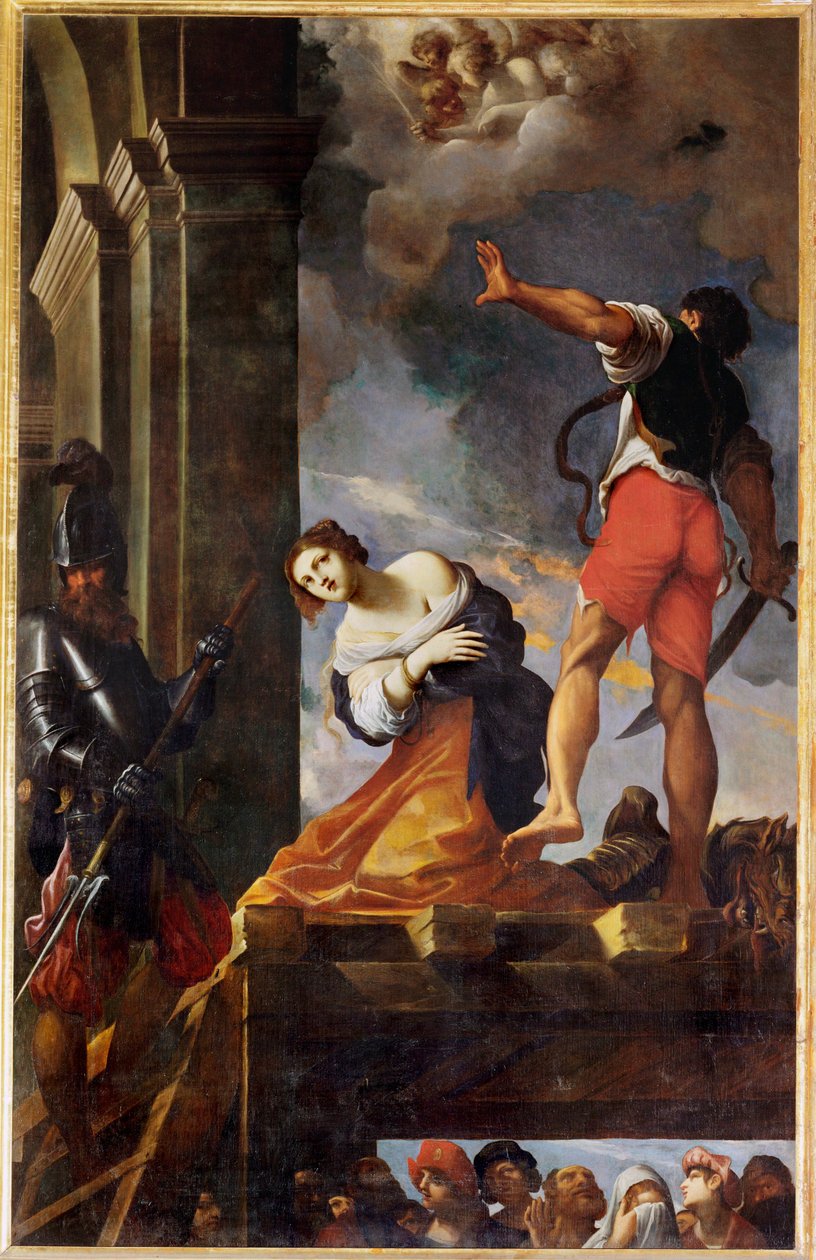 Le martyre de sainte Marguerite - Ludovico Carracci