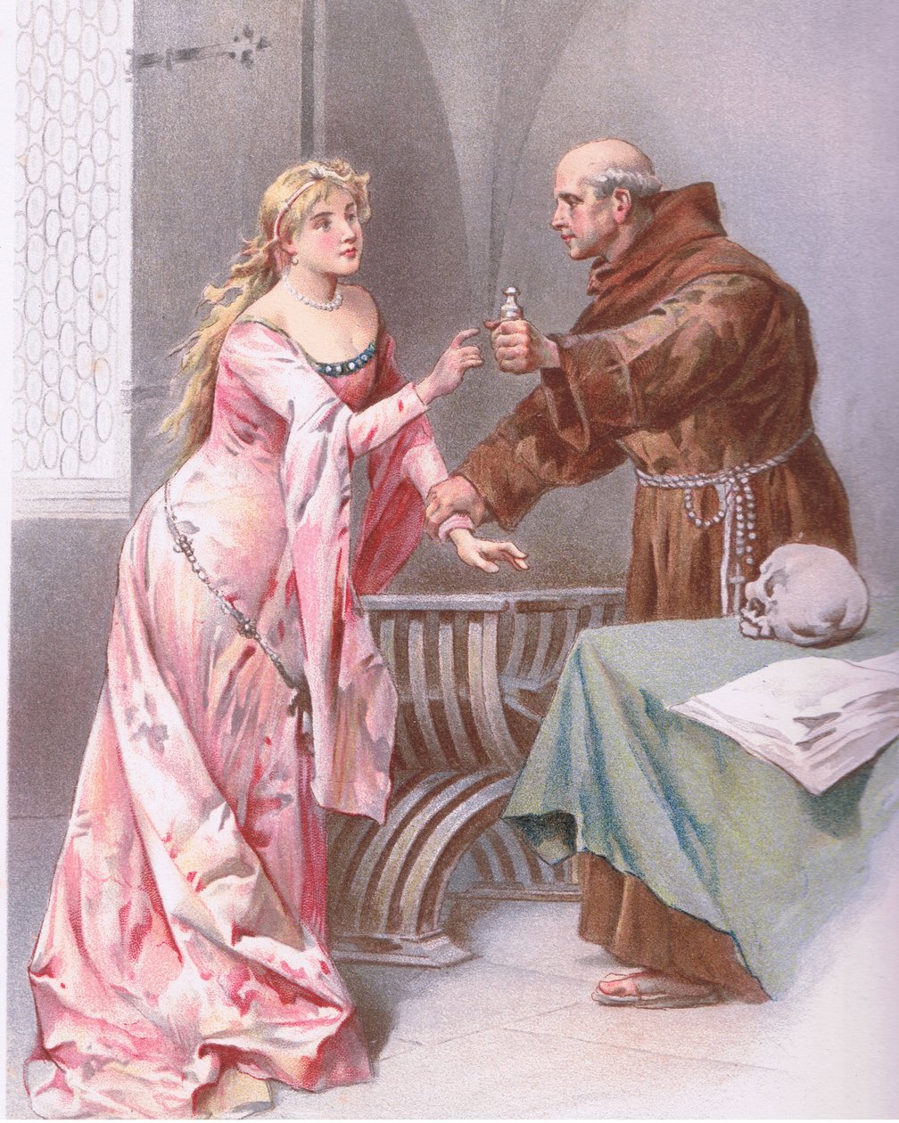 Frère Tiens fille, je vois une sorte d