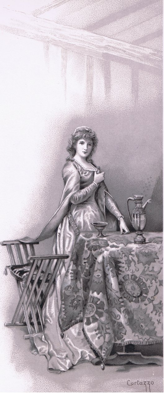Lady Capulet : Va réveiller Juliette, va et prépare-la, illustration de Roméo et Juliette - Ludovico Marchetti
