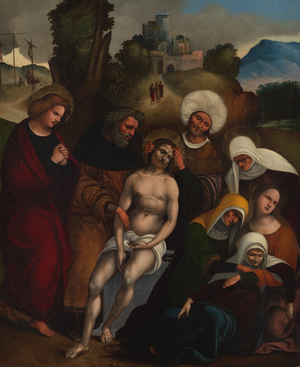La Lamentation, vers 1514-16 - Ludovico Mazzolino