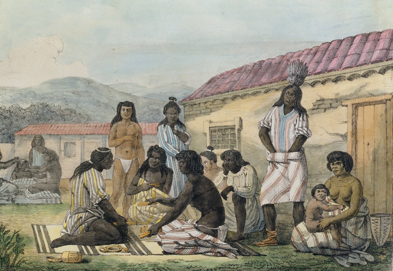 Un jeu joué par les natifs de Californie, de 