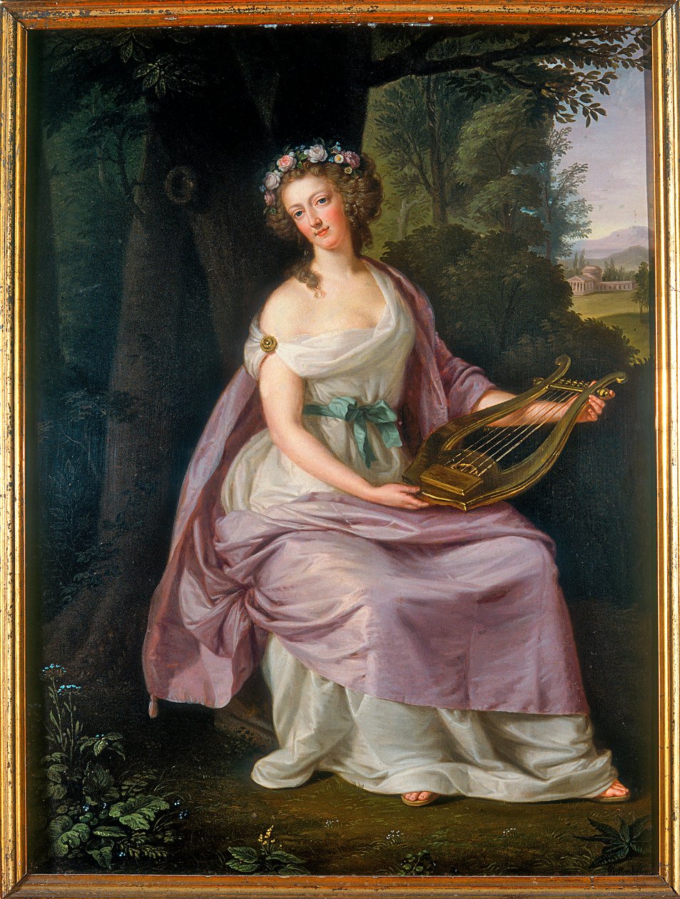 Portrait de la reine Marie-Antoinette de France - Ludwig Guttenbrunn