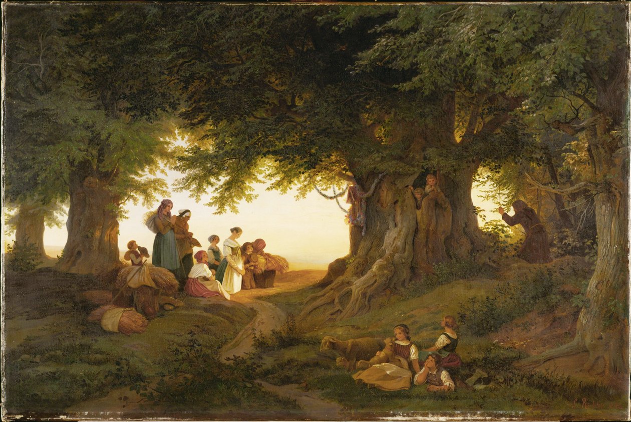 Prière du soir - Ludwig Adrian Richter