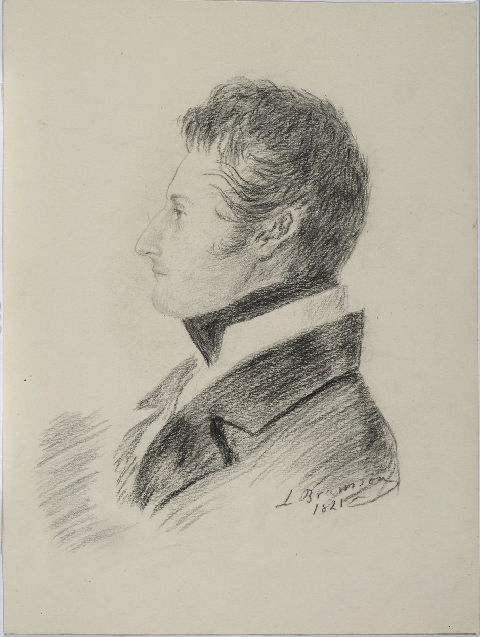 Portrait du comte Matvey Yuryevich Vilyegorsky 1794-1866, 1821 - Ludwig Bramson