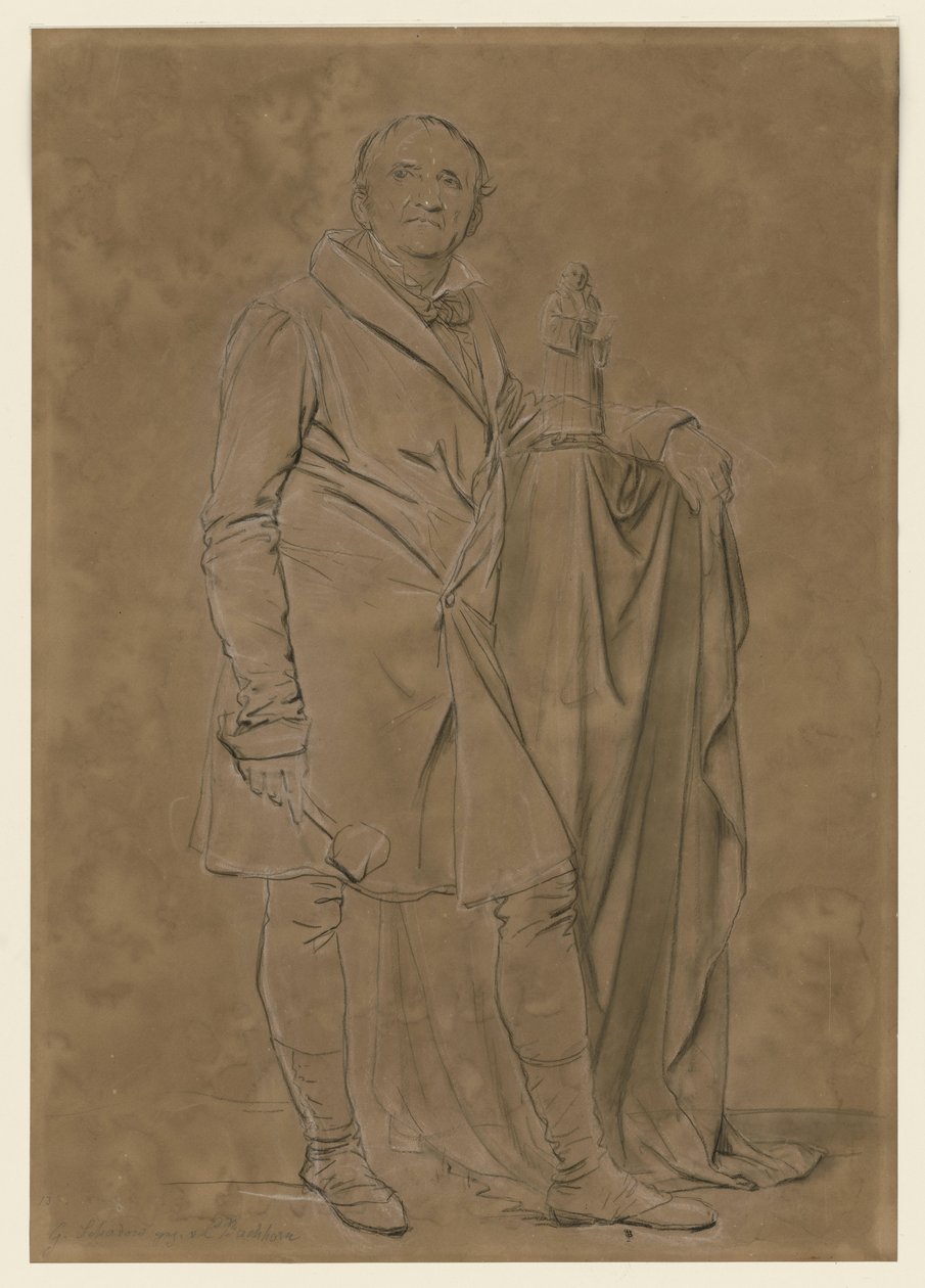 Le sculpteur Gottfried Schadow - Ludwig Buchhorn